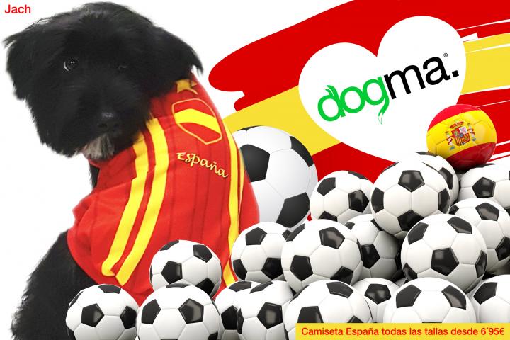 Camiseta Selección española para perro