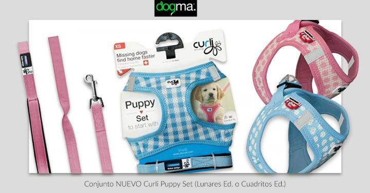 Nuevo Curli arnés + correa Puppy Set