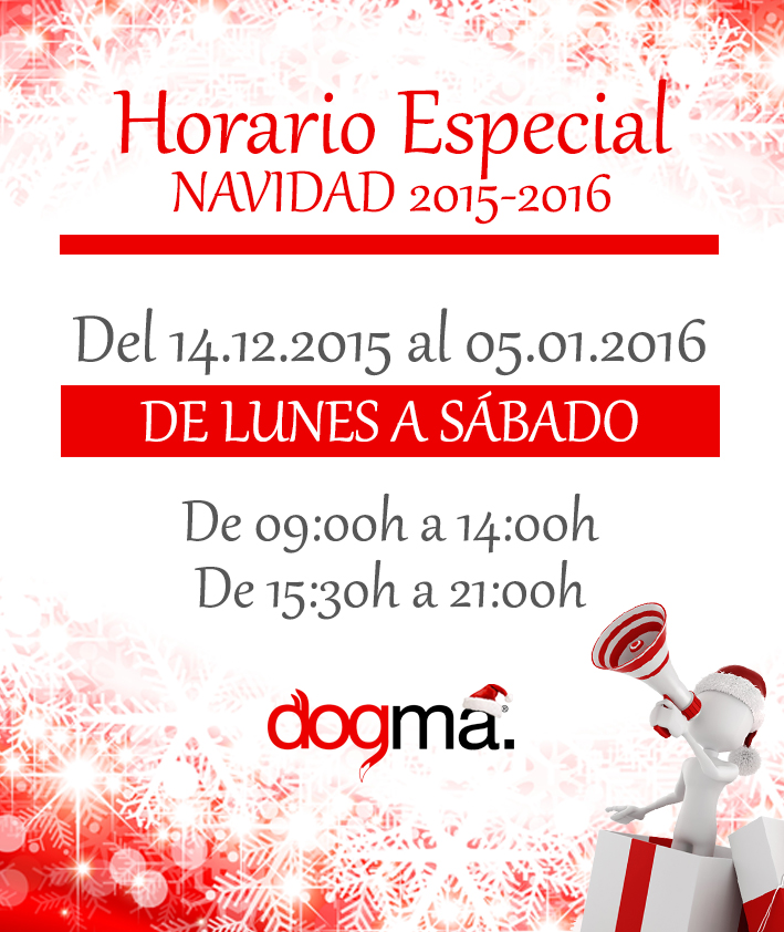 Horario Especial Navidad