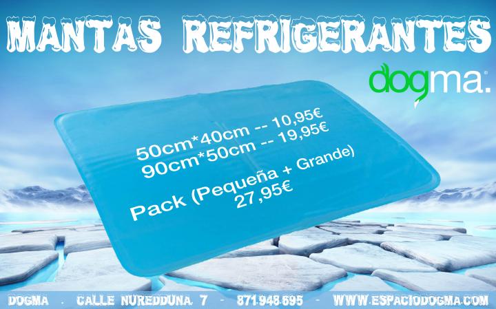 Mantas refrigerantes para perro