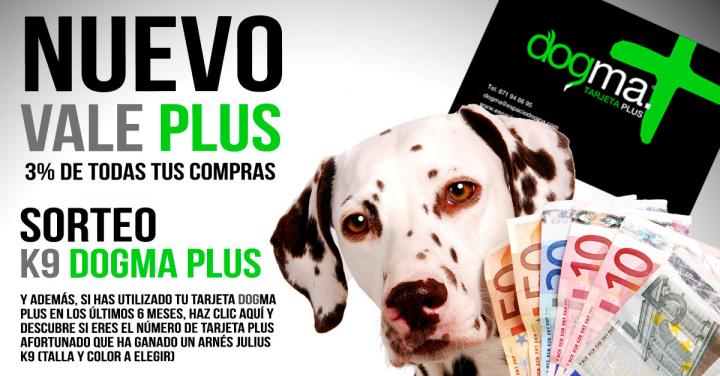 Tu nuevo Vale PLUS y Sorteo del arnés JULIUS K9