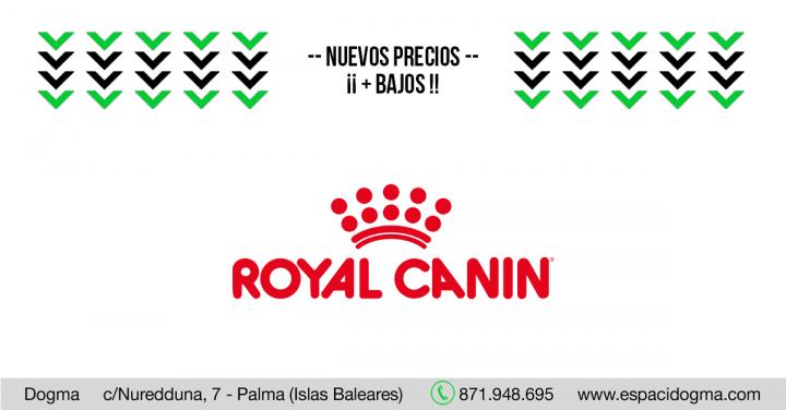 BAJAMOS los Precios en toda nuestra GAMA de ROYAL CANIN
