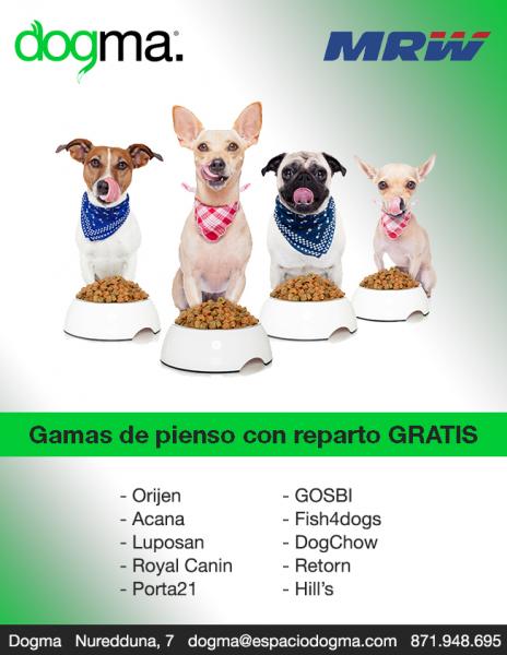 Pienso a domicilio GRATIS