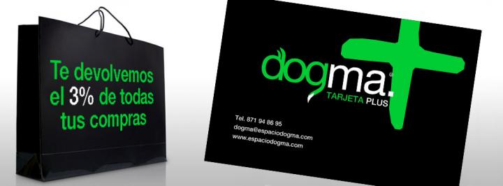 Tarjeta descuento Dogma